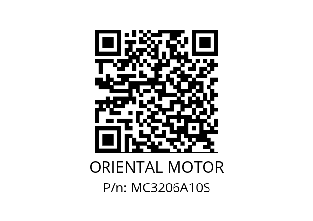   ORIENTAL MOTOR MC3206A10S