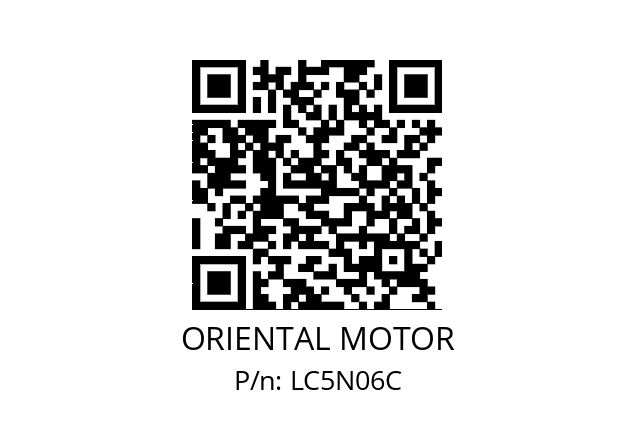   ORIENTAL MOTOR LC5N06C