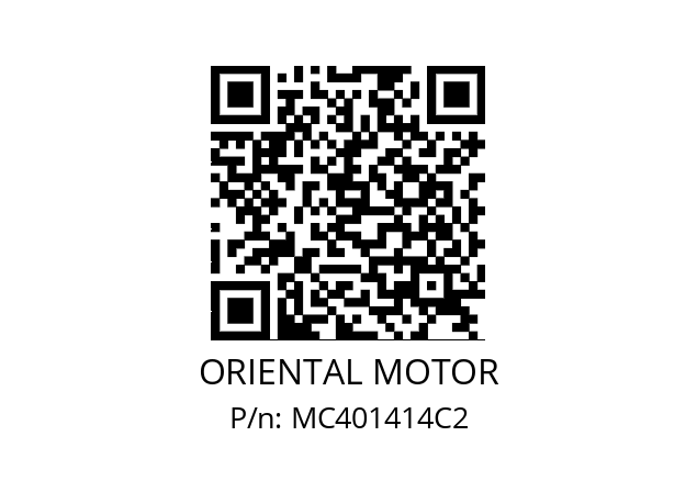   ORIENTAL MOTOR MC401414C2