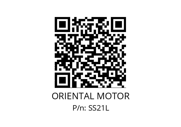   ORIENTAL MOTOR SS21L