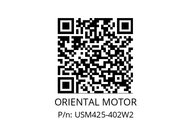   ORIENTAL MOTOR USM425-402W2