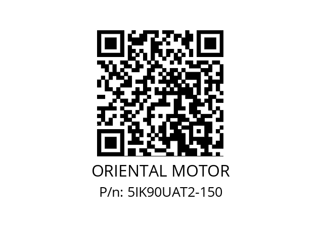   ORIENTAL MOTOR 5IK90UAT2-150