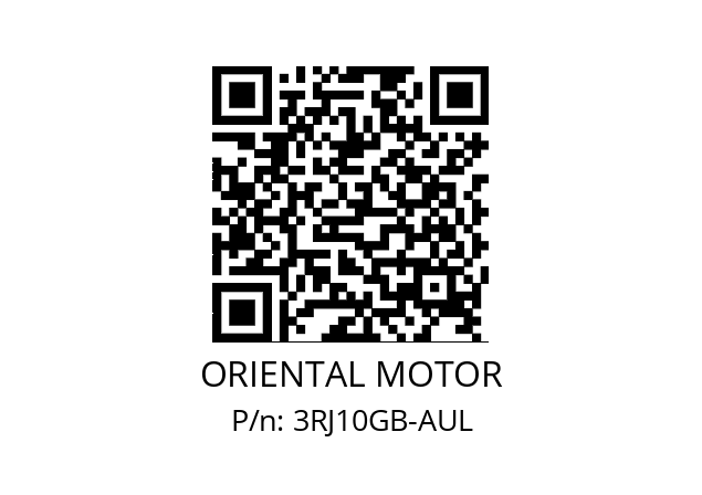   ORIENTAL MOTOR 3RJ10GB-AUL