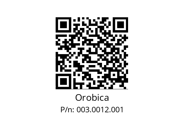   Orobica 003.0012.001