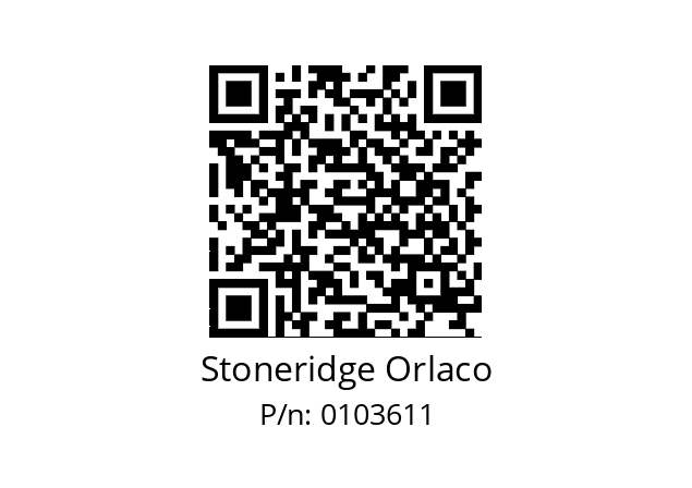   Stoneridge Orlaco 0103611