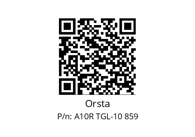   Orsta A10R TGL-10 859