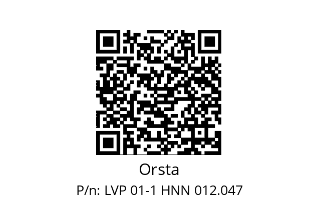   Orsta LVP 01-1 HNN 012.047