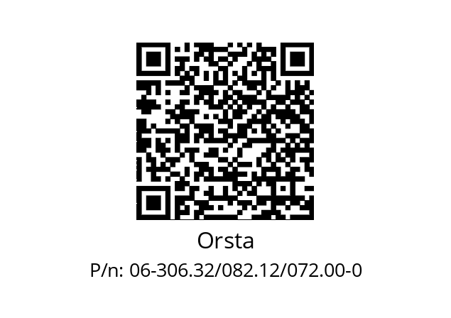   Orsta 06-306.32/082.12/072.00-0