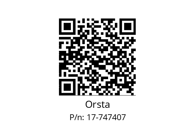   Orsta 17-747407