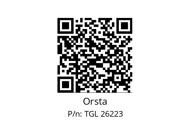   Orsta TGL 26223