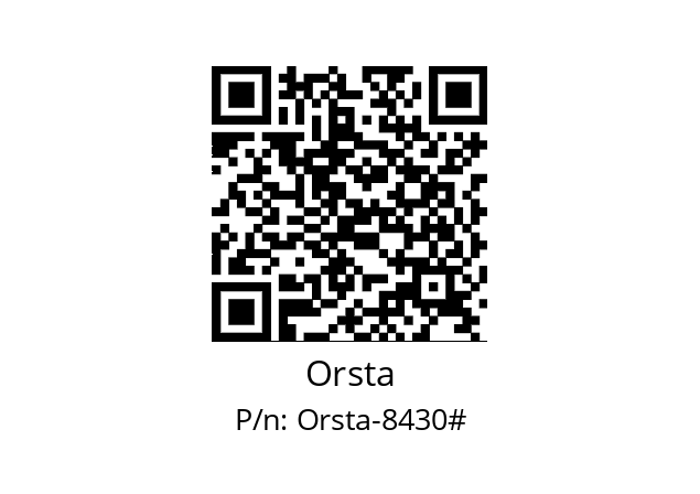   Orsta Orsta-8430#