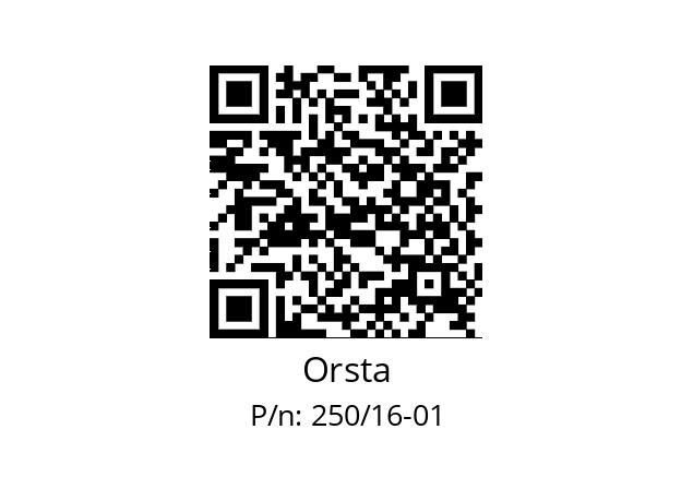   Orsta 250/16-01