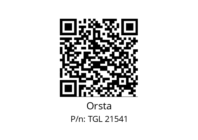   Orsta TGL 21541