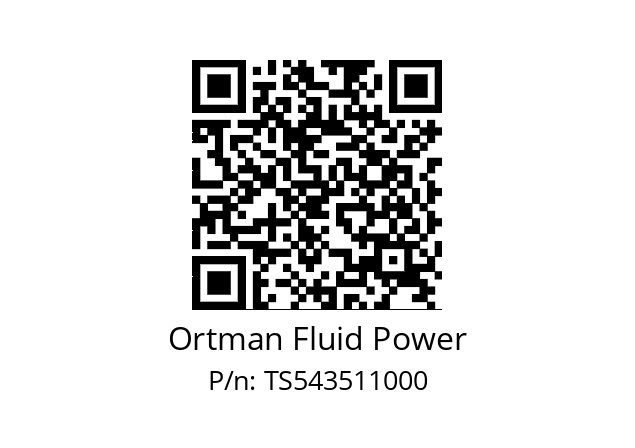   Ortman Fluid Power TS543511000