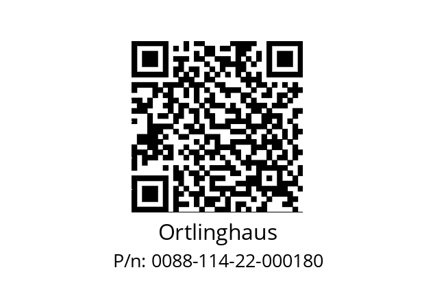   Ortlinghaus 0088-114-22-000180