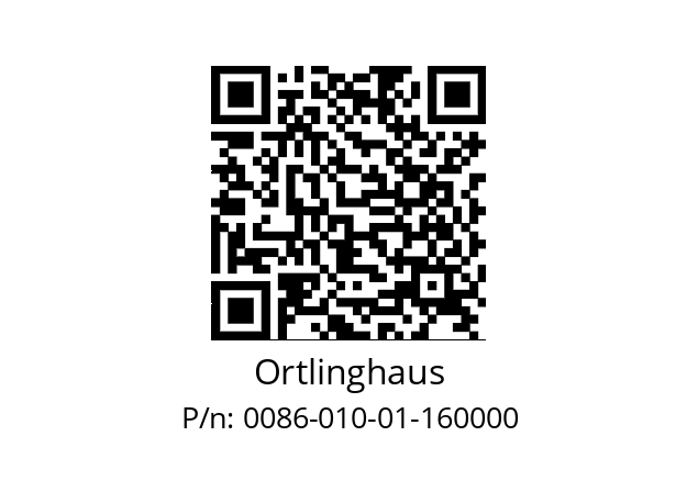   Ortlinghaus 0086-010-01-160000