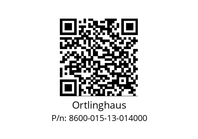   Ortlinghaus 8600-015-13-014000