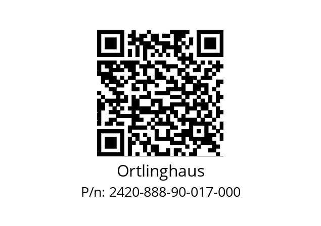   Ortlinghaus 2420-888-90-017-000