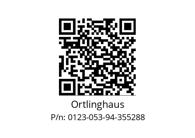   Ortlinghaus 0123-053-94-355288