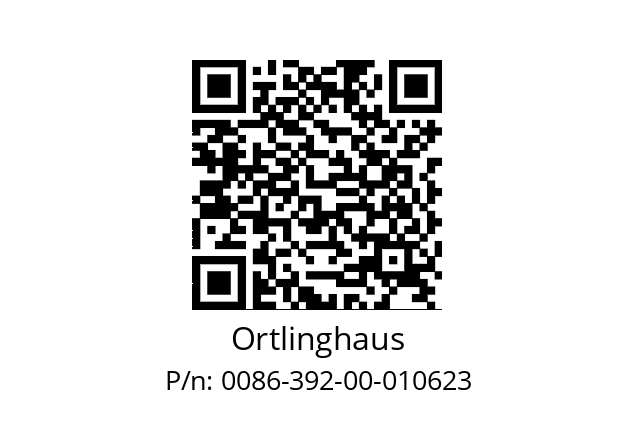   Ortlinghaus 0086-392-00-010623