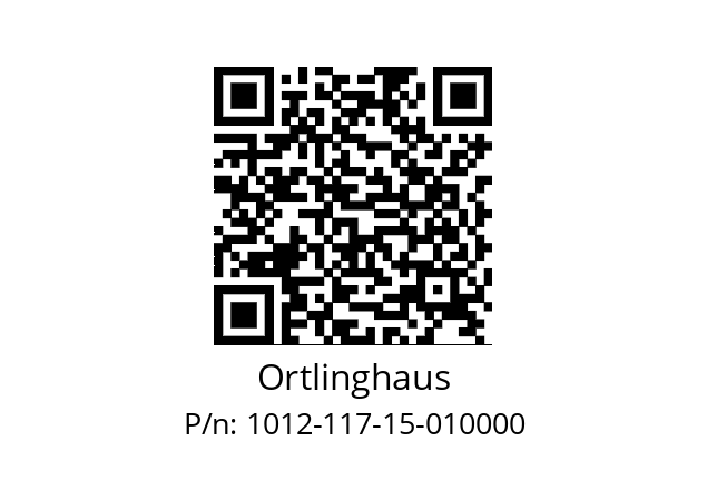   Ortlinghaus 1012-117-15-010000