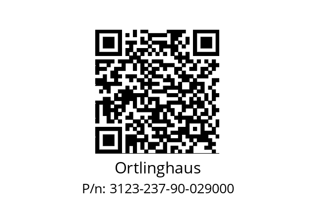   Ortlinghaus 3123-237-90-029000