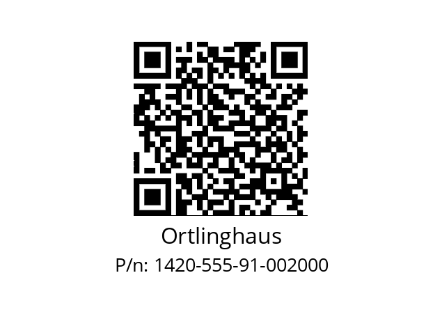   Ortlinghaus 1420-555-91-002000