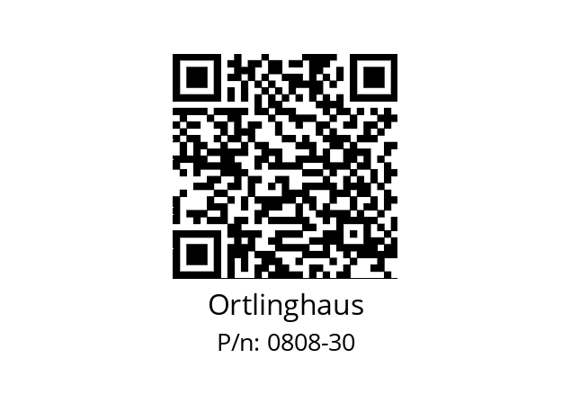   Ortlinghaus 0808-30