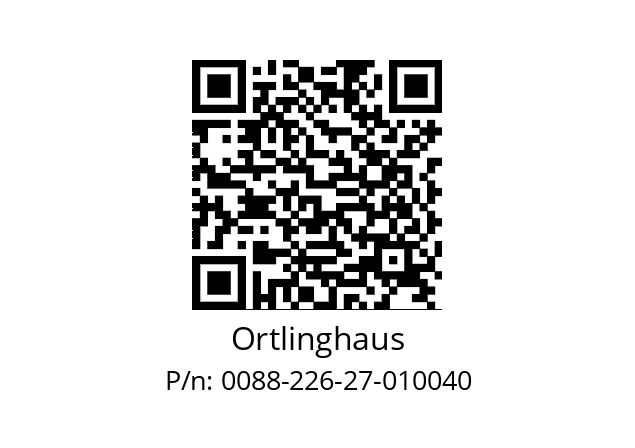   Ortlinghaus 0088-226-27-010040