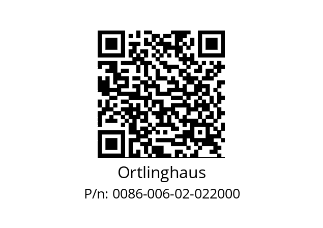   Ortlinghaus 0086-006-02-022000