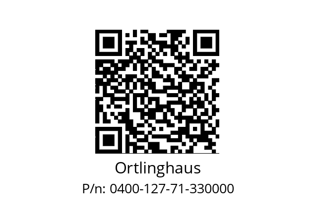   Ortlinghaus 0400-127-71-330000