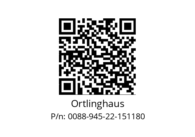   Ortlinghaus 0088-945-22-151180