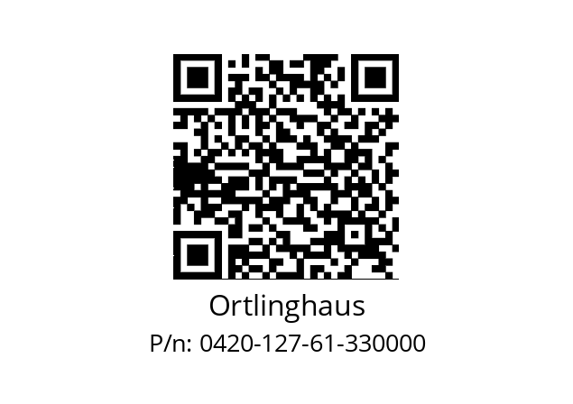   Ortlinghaus 0420-127-61-330000