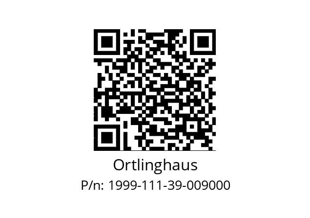   Ortlinghaus 1999-111-39-009000