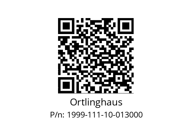   Ortlinghaus 1999-111-10-013000