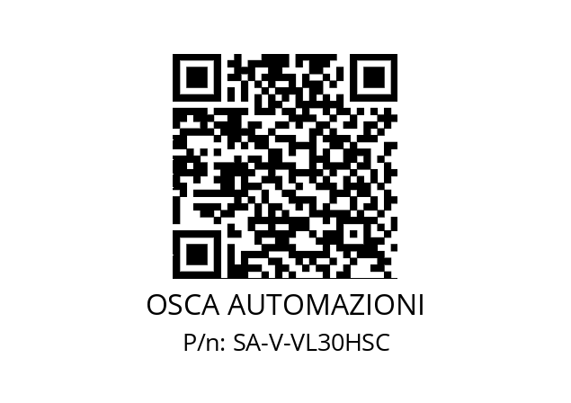   OSCA AUTOMAZIONI SA-V-VL30HSC