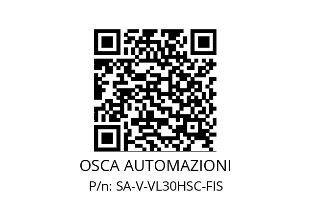   OSCA AUTOMAZIONI SA-V-VL30HSC-FIS