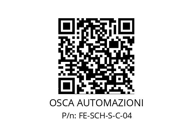   OSCA AUTOMAZIONI FE-SCH-S-C-04