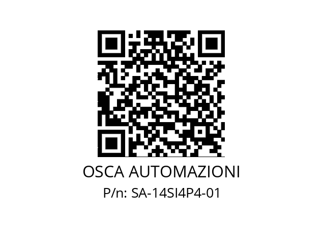   OSCA AUTOMAZIONI SA-14SI4P4-01