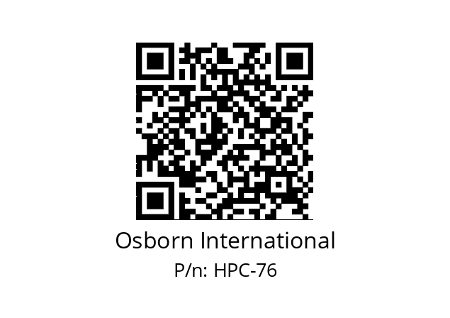   Osborn International HPC-76