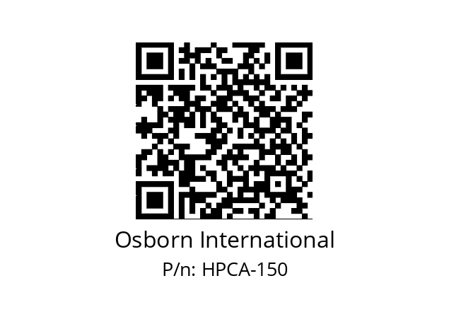   Osborn International HPCA-150