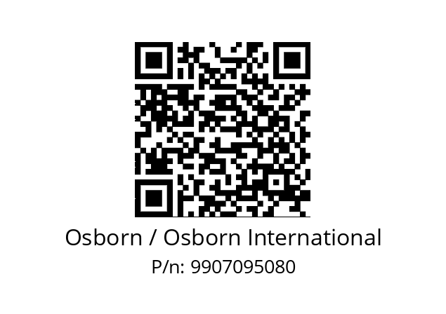   Osborn / Osborn International 9907095080