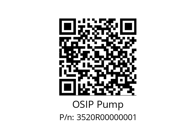   OSIP Pump 3520R00000001