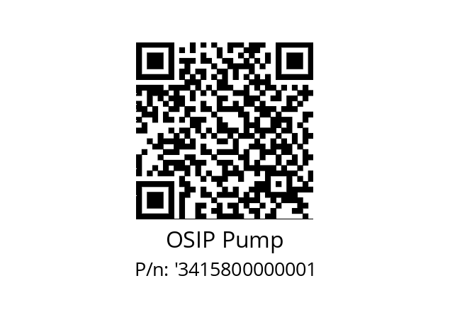   OSIP Pump '3415800000001