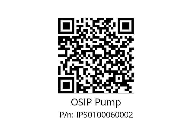   OSIP Pump IPS0100060002