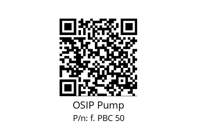   OSIP Pump f. PBC 50