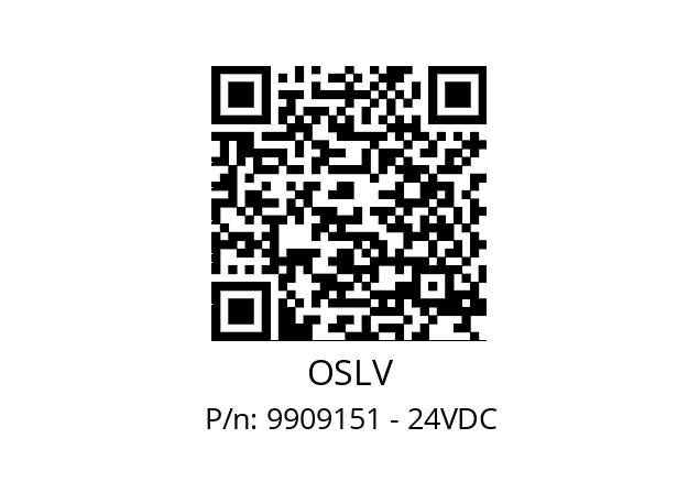   OSLV 9909151 - 24VDC