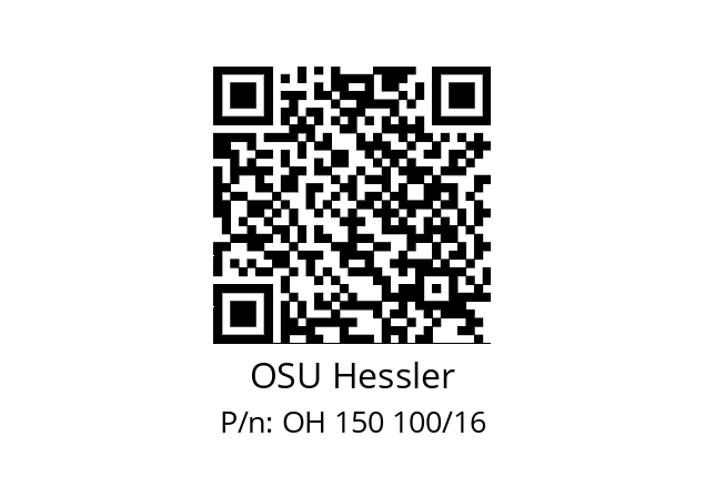   OSU Hessler OH 150 100/16