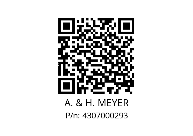   A. & H. MEYER 4307000293