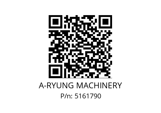   A-RYUNG MACHINERY 5161790